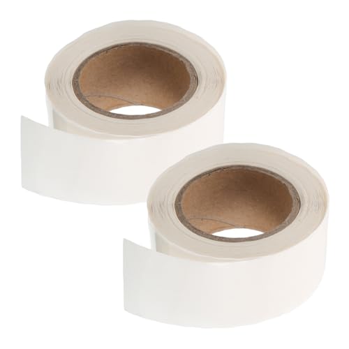 CANIGHT 2 Rollen Runde Transparente Aufkleber Klebepunkte Selbstklebende für Präzise Beschriftung und Kennzeichnung von Kleinen Gegenständen und Stark Haftend von CANIGHT