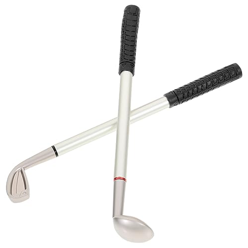CANIGHT 2 Stück Golfschläger Stift, Kugelschreiber, Requisite, Interessanter Stift, Spielgeschenk, Stift Für Männer, Golfstifte, Schreibtischstift, Schreibwaren, Lustiges von CANIGHT