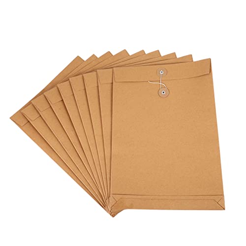 CANIGHT 25Stücke Leere Kraftpapier Dokumententaschen mit Knopfverschluss Papier Organizer für Büro Schule Interviews und Geschäftsreisen CANIGHT 25Stücke Leere Kraftpapier Dokumententaschen mit Knopfverschluss Papier Organizer für Büro Schule Interviews und Geschäftsreisen von CANIGHT