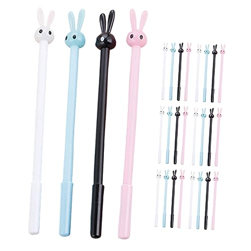 CANIGHT 36 Stück Kaninchen Neutral Füllfederhalter, Cartoon Stift, Bürostift, Studentenstift, Hasenohren Stift, Hasenohren Gelstift, Kaninchen Stift, Gelstift, Großpackung, Studenten CANIGHT 36 Stück Kaninchen Neutral Füllfederhalter, Cartoon Stift, Bürostift, Studentenstift, Hasenohren Stift, Hasenohren Gelstift, Kaninchen Stift, Gelstift, Großpackung, Studenten von CANIGHT