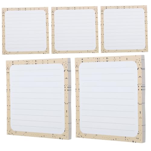 CANIGHT Notizblock Mit Kleinen Karteikarten Zum Lernen Und Notieren Robustes Papier Tragbar Für Büro Und Schule von CANIGHT