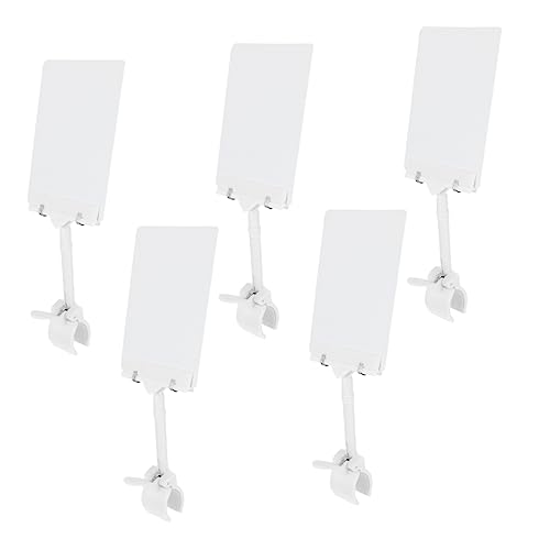 CANIGHT 5 Stück Schilderhalter, Verschleißfest, Schilderständer, Displayhalter, Werbeschild, Lebensmittelschildhalter, Obst Displayschild, Multifunktions Plakatständer, Etikett von CANIGHT