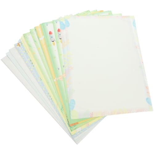 CANIGHT 50 Blatt A4 Spitzen Computerpapier, Farbkopierpapier, Mal Und Druckpapier, 1 Packung (50 Stück), Dekopapier, Malpapier, Dickes Druckerpapier, Druckpapier, Großpackung, Origami von CANIGHT