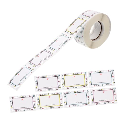 CANIGHT 500 Blatt Aufkleber Schilderetiketten Lebensmitteletiketten Kompaktes Flaschenetikett Flaschenzubehör Goldene Namensschilder Tragbare Lebensmitteletiketten Aufkleber CANIGHT 500 Blatt Aufkleber Schilderetiketten Lebensmitteletiketten Kompaktes Flaschenetikett Flaschenzubehör Goldene Namensschilder Tragbare Lebensmitteletiketten Aufkleber von CANIGHT