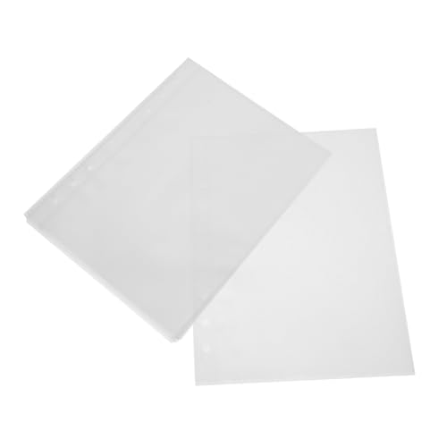 CANIGHT 50Stücke Ringbuch Einlagen Durchsichtige Plastikkartentaschen Doppelseitig für Foto Bildalben Organizer für Optimale CANIGHT 50Stücke Ringbuch Einlagen Durchsichtige Plastikkartentaschen Doppelseitig für Foto Bildalben Organizer für Optimale von CANIGHT