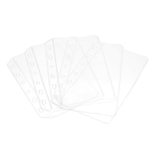 CANIGHT 5stücke Teiliges Binder Pockets Für Dokumente Reißverschluss-ordner Für Lose Transparent Zur Organisation Von Notizen Und Quittungen CANIGHT 5stücke Teiliges Binder Pockets Für Dokumente Reißverschluss-ordner Für Lose Transparent Zur Organisation Von Notizen Und Quittungen von CANIGHT