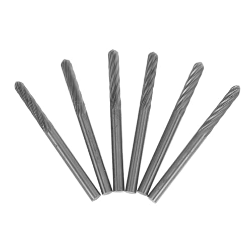 CANIGHT 6 Stück Teiliges Rotationsfräser Wolframkarbid für Präzises Entgraten von Metall Kunststoff und Holz Schaftdurchmesser für Diy und Professionelle Anwendungen CANIGHT 6 Stück Teiliges Rotationsfräser Wolframkarbid für Präzises Entgraten von Metall Kunststoff und Holz Schaftdurchmesser für Diy und Professionelle Anwendungen von CANIGHT