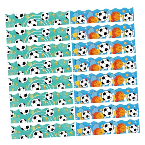 CANIGHT 60 Blatt Sportliche Pinnwand Fußball und Basketball Dekorationsaufkleber für Klassenzimmer Widerstandsfähig Benutzerfreundlich Einfache Anwendung für Sport Themenräume CANIGHT 60 Blatt Sportliche Pinnwand Fußball und Basketball Dekorationsaufkleber für Klassenzimmer Widerstandsfähig Benutzerfreundlich Einfache Anwendung für Sport Themenräume von CANIGHT