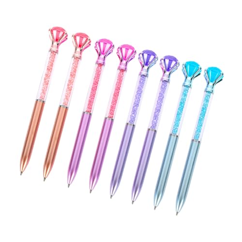 CANIGHT 8 Teiliger Kugelschreiber, Schreibstift Für Den Täglichen Gebrauch, Diamantform, Haushaltsbedarf, Tragbarer Schreibstift, Rollkugelschreiber, Ergonomischer Studentenstift, CANIGHT 8 Teiliger Kugelschreiber, Schreibstift Für Den Täglichen Gebrauch, Diamantform, Haushaltsbedarf, Tragbarer Schreibstift, Rollkugelschreiber, Ergonomischer Studentenstift, von CANIGHT