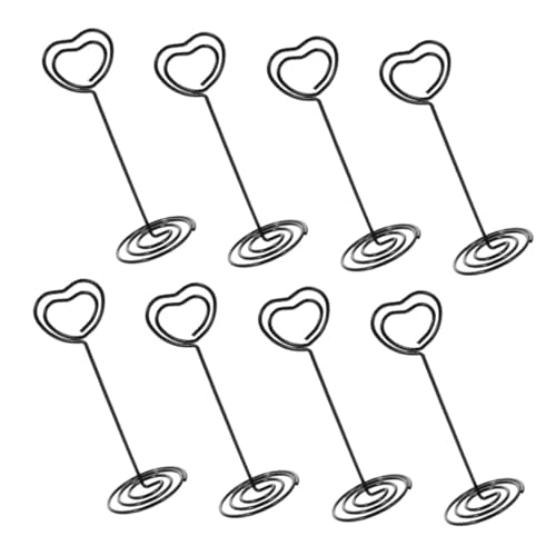 CANIGHT 8 Stück Metall Kartenhalter-picks Fotohalter-clips Für Tisch Tischnummernhalter Für Hochzeiten Und Events von CANIGHT