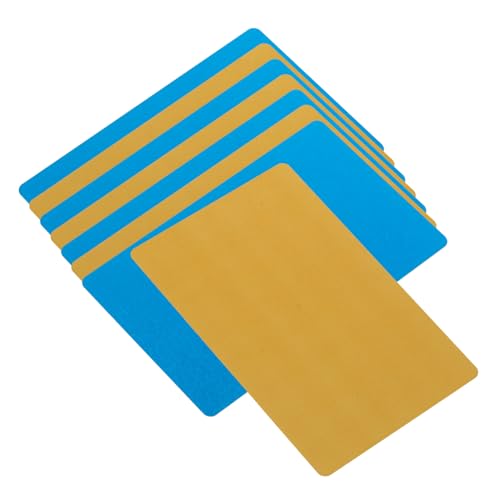 CANIGHT 8stücke Leere Metallkarten Für Sublimation Dicke Blanko Visitenkarten Aluminium Für Gravur Namensschilder Und Bastelprojekte CANIGHT 8stücke Leere Metallkarten Für Sublimation Dicke Blanko Visitenkarten Aluminium Für Gravur Namensschilder Und Bastelprojekte von CANIGHT