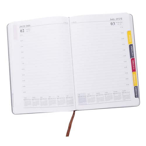 CANIGHT Agenda Buch Pu Cover Notizblock Planungsnotizbuch Studentennotizbuch Pu Journalbuch Tragbares Notizbuch Reisenotizbuch Reisenotizbuch Business Notizbuch Schulnotizbuch A5 von CANIGHT