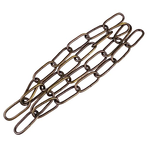 CANIGHT 4 Mm Dicke Gliederkette Für Laternen-hängelampe 1 M Länge Eisenkette Legierungskettenglied Lampengliederkette Zubehör CANIGHT 4 Mm Dicke Gliederkette Für Laternen-hängelampe 1 M Länge Eisenkette Legierungskettenglied Lampengliederkette Zubehör von CANIGHT