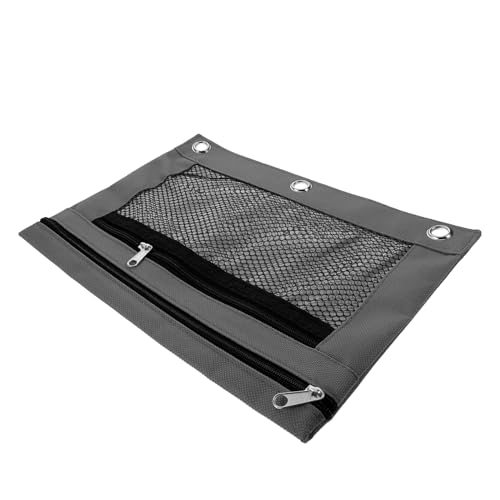 CANIGHT Federmäppchen 3 Ringe Ordnertasche Büroordnertasche Reißverschlussordnertasche Blinder Geldbeutel Ordner Stifte Tasche Ordner Bleistifttasche Reißverschluss Stifthalter Ordner CANIGHT Federmäppchen 3 Ringe Ordnertasche Büroordnertasche Reißverschlussordnertasche Blinder Geldbeutel Ordner Stifte Tasche Ordner Bleistifttasche Reißverschluss Stifthalter Ordner von CANIGHT