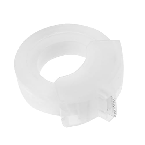 CANIGHT Klebebandhalter Klebeband Tischabroller Wiederverwendbarer Klebebandschneider Klebebandvorrat Tragbarer Klebebandschneider Büro Klebebandabroller Kleiner Klebebandabroller von CANIGHT
