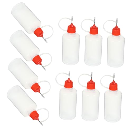 CANIGHT Leimabfüllung 50 Ml Mit Öl-quetschflaschen Nachfüllbare Klebstoffflaschen Für Flüssigkleber Und Maschinenöl CANIGHT Leimabfüllung 50 Ml Mit Öl-quetschflaschen Nachfüllbare Klebstoffflaschen Für Flüssigkleber Und Maschinenöl von CANIGHT