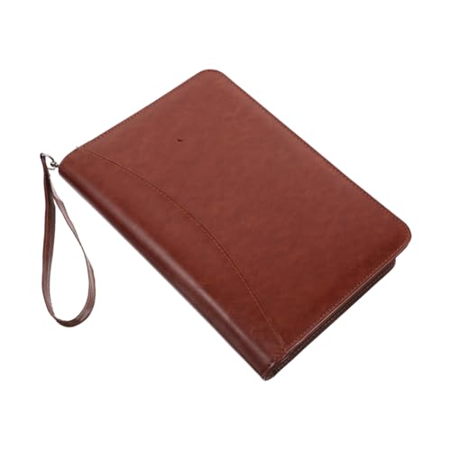 CANIGHT Multifunktionales Zipper Padfolio für Büro und Meetings Kompakter Aktenordner mit Reißverschluss für Notizen und Dokumente für Geschäftsreisen und Konferenzen CANIGHT Multifunktionales Zipper Padfolio für Büro und Meetings Kompakter Aktenordner mit Reißverschluss für Notizen und Dokumente für Geschäftsreisen und Konferenzen von CANIGHT