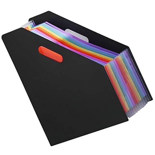 CANIGHT Organ Pack Ordner, Fächermappe, Schreibtisch Datei Organizer, Erweiterbarer Akkordeon Ordner, Dokumenten Organizer, Dokumenten Ordner, Plastik Rechnungs Organizer, Quittungs von CANIGHT