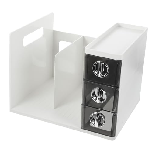 CANIGHT Steller Für Dokumente Aus Abs Und Hips Organizer Schreibtisch Mit Schubladen Zum Aufbewahren Von Briefen Und Aktenordnern Platzsparend Und Praktisch Täglichen Gebrauch von CANIGHT