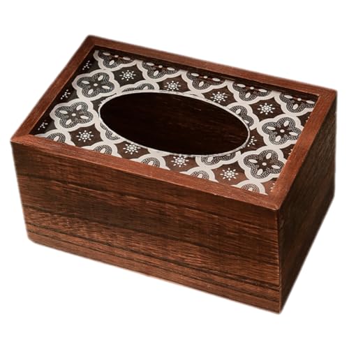 CANIGHT Taschentuchbox Aus Massivholz, Schreibtisch Papierhalter, Serviettenboxen, Papiertüten Aufbewahrungsorganizer, Taschentuchboxen Für Den Haushalt, Servietten Aufbewahrungsboxen, von CANIGHT