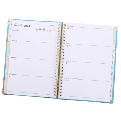 CANIGHT Terminplaner Multifunktionsplaner Organizer Planerbuch Multifunktions Notizblöcke Planer Notizblock Wohnaccessoire Tragbarer Planer Tragbarer Akademischer Planer Tragbarer CANIGHT Terminplaner Multifunktionsplaner Organizer Planerbuch Multifunktions Notizblöcke Planer Notizblock Wohnaccessoire Tragbarer Planer Tragbarer Akademischer Planer Tragbarer von CANIGHT