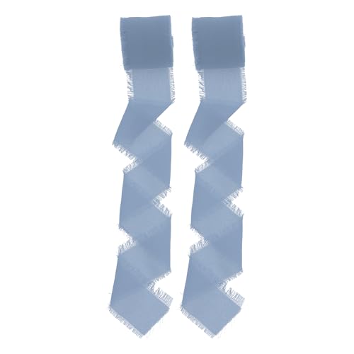 CAPASTEC 2 Stk. Geschenkband, Band für Basteln, Geschenkband zum Verpacken, Dekoratives Polyesterband, Band zum Geschenke Verpacken, Blau CAPASTEC 2 Stk. Geschenkband, Band für Basteln, Geschenkband zum Verpacken, Dekoratives Polyesterband, Band zum Geschenke Verpacken, Blau von CAPASTEC