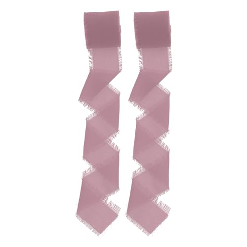 CAPASTEC 2 Stk. Geschenkband, Band für Basteln, Geschenkband zum Verpacken, Dekoratives Polyesterband, Band zum Geschenke Verpacken, Tiefes Pink CAPASTEC 2 Stk. Geschenkband, Band für Basteln, Geschenkband zum Verpacken, Dekoratives Polyesterband, Band zum Geschenke Verpacken, Tiefes Pink von CAPASTEC