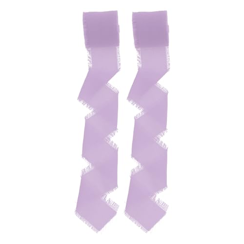CAPASTEC 2 Stück Geschenkband, Band für Basteln, Geschenkband, Dekoratives Polyesterband, Band für Geschenkverpackung, Hellviolett CAPASTEC 2 Stück Geschenkband, Band für Basteln, Geschenkband, Dekoratives Polyesterband, Band für Geschenkverpackung, Hellviolett von CAPASTEC