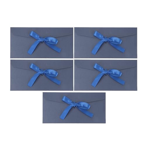 CAPASTEC 5 Stück Umschläge, Einladungsumschläge für Grußkarten Hochzeit Geburtstagseinladungen, 22x11cm, Seeblau CAPASTEC 5 Stück Umschläge, Einladungsumschläge für Grußkarten Hochzeit Geburtstagseinladungen, 22x11cm, Seeblau von CAPASTEC