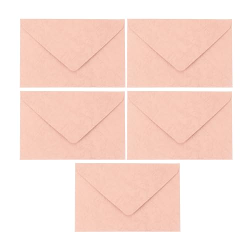 CAPASTEC 5 Stück Umschläge, Einladungsumschläge für Grußkarten Hochzeit Geburtstagseinladungen, Pink CAPASTEC 5 Stück Umschläge, Einladungsumschläge für Grußkarten Hochzeit Geburtstagseinladungen, Pink von CAPASTEC