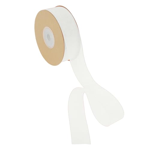 CAPASTEC Geschenkband, 22,86m x 2,5cm Nylonband, Geschenkbänder, Breites Hochzeitsdekoband, Weiß CAPASTEC Geschenkband, 22,86m x 2,5cm Nylonband, Geschenkbänder, Breites Hochzeitsdekoband, Weiß von CAPASTEC