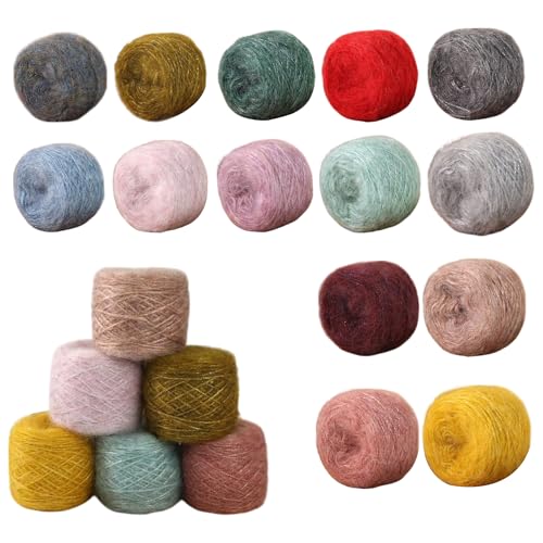 CAPASTEC Stricken Häkelgarn, 1 Strang 50g Weiches Garn für Häkel- und Strickprojekte, 80% Polyester 10% Wolle 10% Dunkelrot CAPASTEC Stricken Häkelgarn, 1 Strang 50g Weiches Garn für Häkel- und Strickprojekte, 80% Polyester 10% Wolle 10% Dunkelrot von CAPASTEC