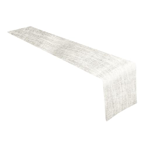 CAPASTEC Tischläufer, Leinen Waschbarer Tischdecke Für Hochzeit Geburtstag Party Tischdekoration, 180x30cm Beige CAPASTEC Tischläufer, Leinen Waschbarer Tischdecke Für Hochzeit Geburtstag Party Tischdekoration, 180x30cm Beige von CAPASTEC