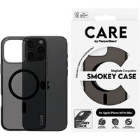 CARE by PanzerGlass® SMOKEY CASE Handy-Cover für Apple iPhone 16 Pro Max schwarz von CARE by PanzerGlass®
