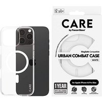 CARE by PanzerGlass® URBAN COMBAT Handy-Cover für Apple iPhone 16 Pro Max weiß von CARE by PanzerGlass®