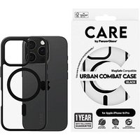 CARE by PanzerGlass® URBAN COMBAT Handy-Cover für Apple iPhone 16 Pro schwarz von CARE by PanzerGlass®