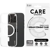 CARE by PanzerGlass® URBAN COMBAT Handy-Cover für Apple iPhone 16 Pro weiß von CARE by PanzerGlass®