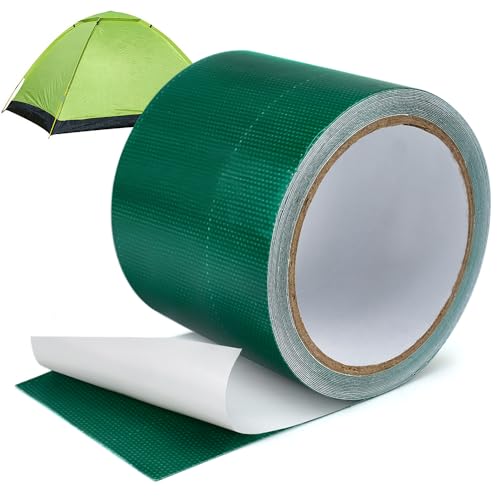 CAREDGO Reparaturklebeband Selbstklebend 8cm*5m Planen Reparaturband PVC Planenband Grün Reparatur Spezialband Abdichtband Wasserdicht Klebeband Duct Tape für Gewebeplanen Pool Zelt Plane Dachrinne CAREDGO Reparaturklebeband Selbstklebend 8cm*5m Planen Reparaturband PVC Planenband Grün Reparatur Spezialband Abdichtband Wasserdicht Klebeband Duct Tape für Gewebeplanen Pool Zelt Plane Dachrinne von CAREDGO