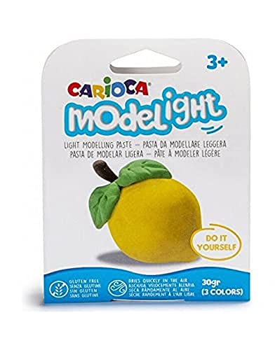 CARIOCA 184231 Pasta MODELIGHT 30 GR Ton und Modelliermasse, Kürbis CARIOCA 184231 Pasta MODELIGHT 30 GR Ton und Modelliermasse, Kürbis von CARIOCA