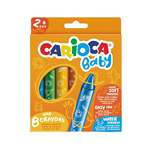 Carioca BABY Wachsmalstifte - 8 Stück von CARIOCA