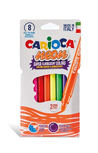Carioca A52342785 – Packung mit 8 Filzstiften von CARIOCA
