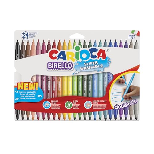 Carioca Birello 24 Filzstifte in Kartonverpackung (A53512024) von CARIOCA
