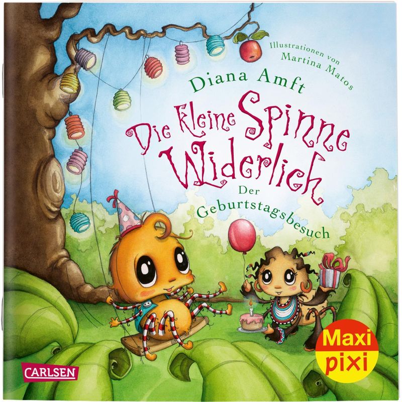 Maxi Pixi 312: Ve 5 Die Kleine Spinne Widerlich: Der Geburtstagsbesuch (5 Exemplare) - Diana Amft, Kartoniert (TB) von CARLSEN VERLAG GMBH