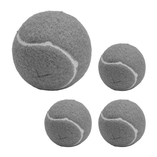 Möbelbeine, rutschfest, Gummigleiter, 4 vorgeschnittene Tennisbälle, Bodenschutz, geräuschreduzierend, Schwarz, Grau, (Grau) von CARMOTTER