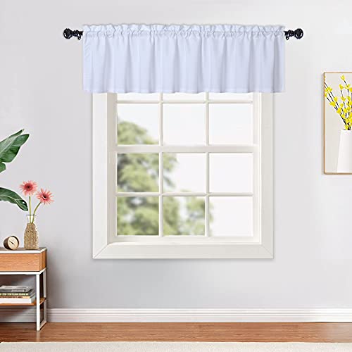 CAROMIO Wasserabweisende Scheibengardinen Modern Halbe Cafe Küchen Scheibengardinen Geprägte Musterstruktur Kurzgardine Kurzstores für Kleinfenster Vorhang Kurz, 1 x B 152 cm x H 38 cm, Weiß CAROMIO Wasserabweisende Scheibengardinen Modern Halbe Cafe Küchen Scheibengardinen Geprägte Musterstruktur Kurzgardine Kurzstores für Kleinfenster Vorhang Kurz, 1 x B 152 cm x H 38 cm, Weiß von CAROMIO