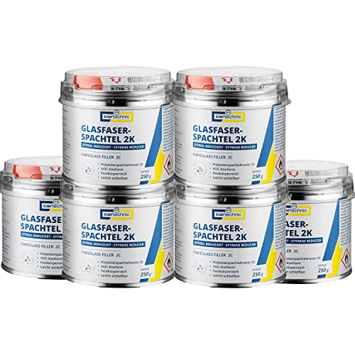 CARTECHNIC 6X 2K PE Glasfaserspachtel Spachtelmasse Glasfaser Spachtel 250g CARTECHNIC 6X 2K PE Glasfaserspachtel Spachtelmasse Glasfaser Spachtel 250g von CARTECHNIC