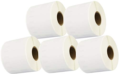 Cartridges Kingdom 5 Rollen 99015 S0722440 (54mm x 70mm) Etiketten kompatibel für DYMO LabelWriter 4XL 450 400 330 320 310 Duo/Turbo/Twin Turbo Seiko SLP 450 430 420 400 200 100| 320 Stück/Rolle von CARTRIDGES KINGDOM