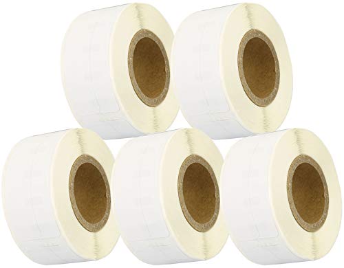 Cartridges Kingdom 5 x 99017 S0722460 50mm x 12mm Eetiketten für Hängeablagen (220 Stück/Rolle) kompatibel für Dymo LabelWriter & Seiko Smart Etikettendrucker von CARTRIDGES KINGDOM