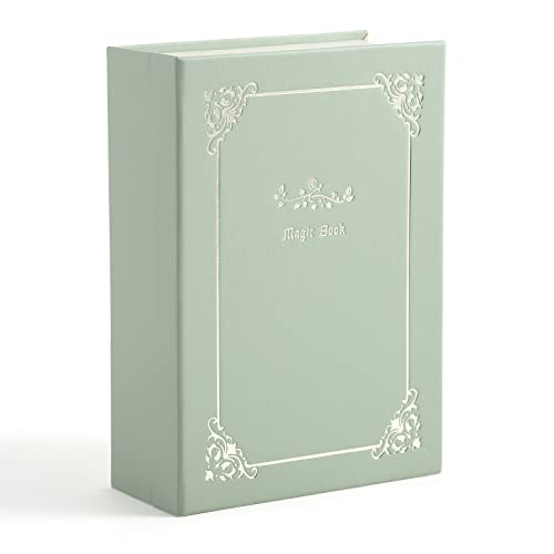 CASEGRACE Schmuckkästchen, Organizer, PU-Leder, Tagebuch, Schmuckschatulle, magisches Buch-Design für Ohrringe, Armbänder, Halsketten, Ringe, Aufbewahrung für Frauen und Mädchen, Grün CASEGRACE Schmuckkästchen, Organizer, PU-Leder, Tagebuch, Schmuckschatulle, magisches Buch-Design für Ohrringe, Armbänder, Halsketten, Ringe, Aufbewahrung für Frauen und Mädchen, Grün von CASEGRACE