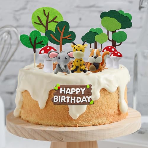 CATELL 12 Stück Tortendeko Tiere Tortendeko Waldtiere Wild One Tortendeko Tortendeko Safari Giraffe Elefant Eichhörnchen für Tortendeko Kinder Geburtstag Tortendeko 1. Geburtstag CATELL 12 Stück Tortendeko Tiere Tortendeko Waldtiere Wild One Tortendeko Tortendeko Safari Giraffe Elefant Eichhörnchen für Tortendeko Kinder Geburtstag Tortendeko 1. Geburtstag von CATELL